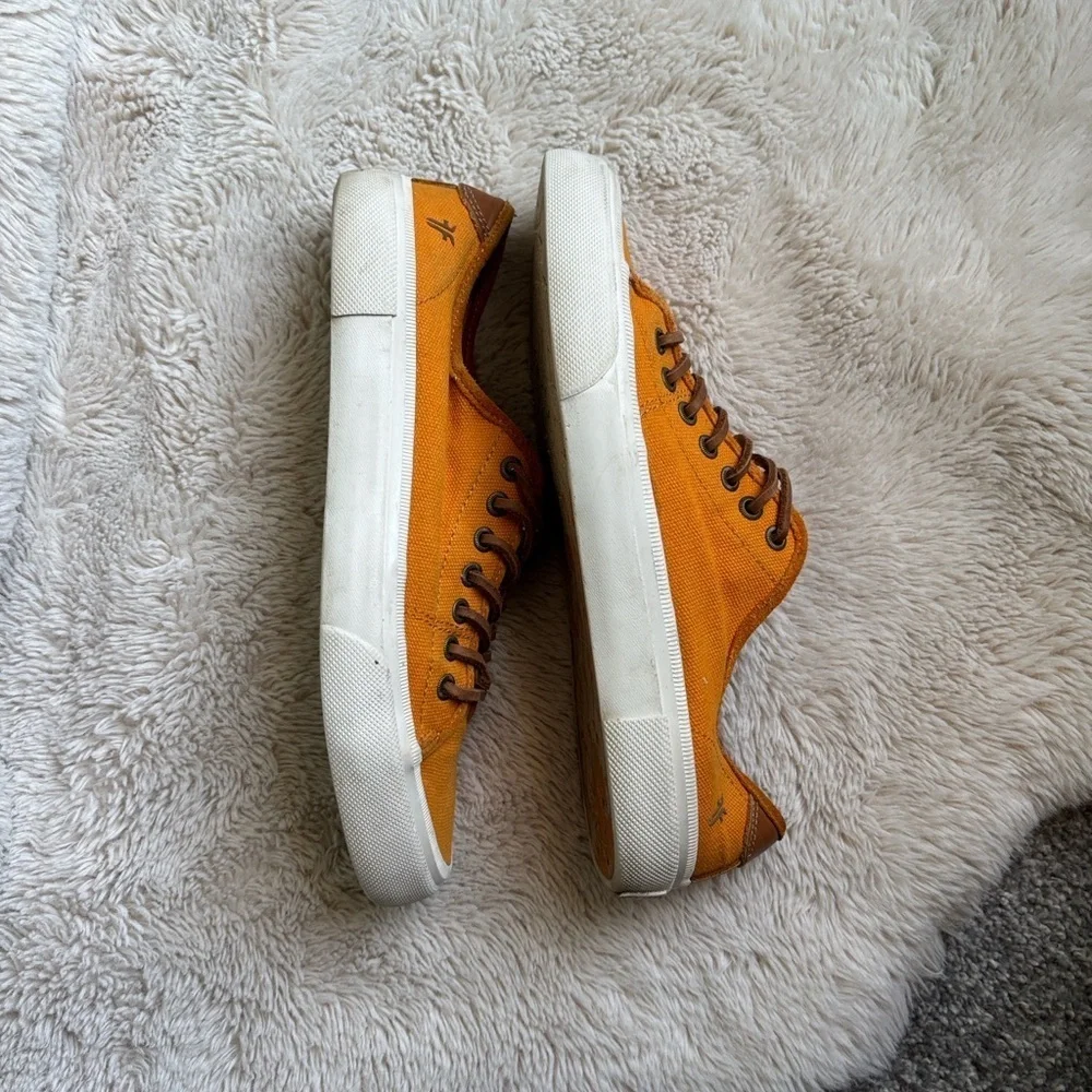 Frye men ludlow canvas shoes size 9